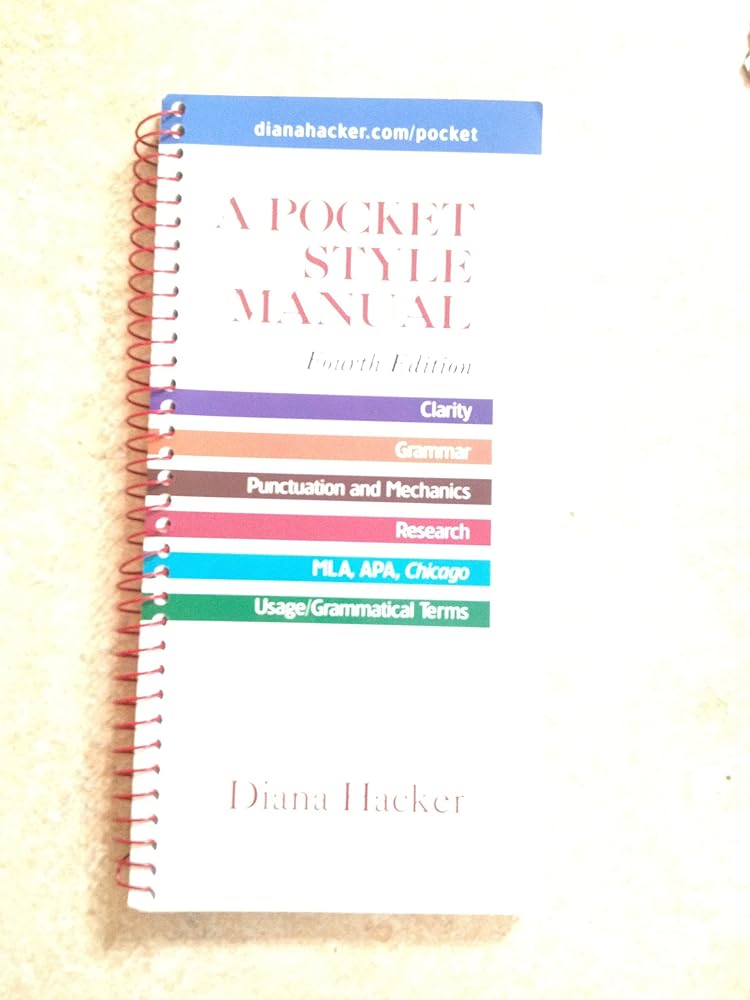 A Pocket Style Manual cover image