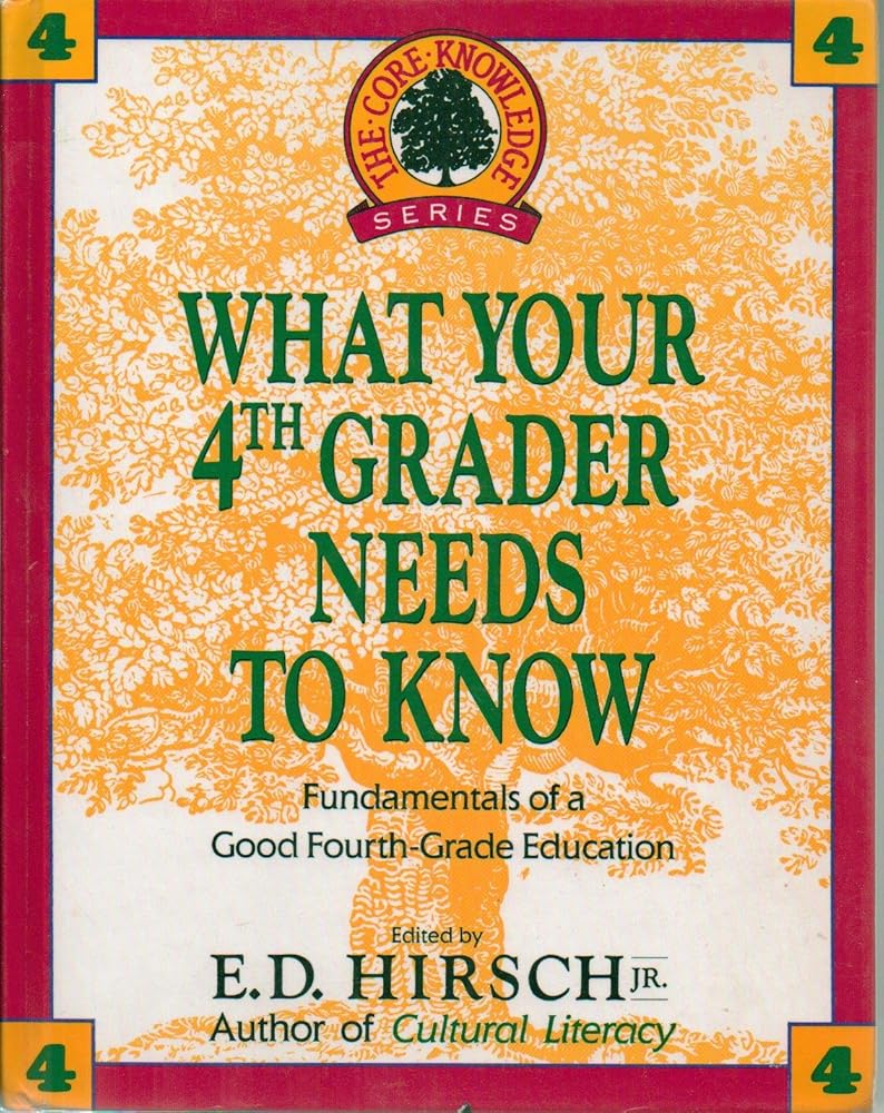 WHAT YOUR 4TH GRADER NEEDS TO KNOW (Core Knowledge Series) cover image