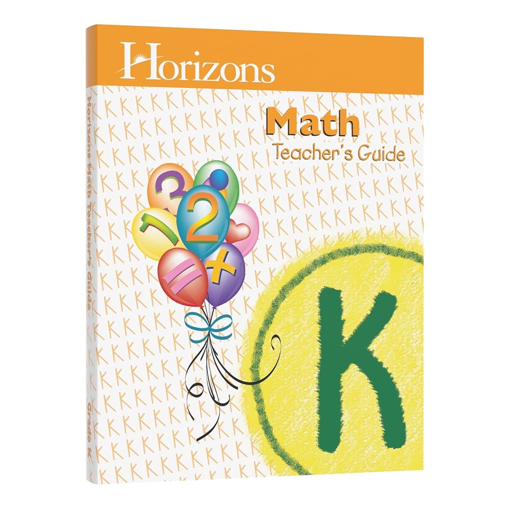Horizons Math Teacher's Guide Grade K cover image