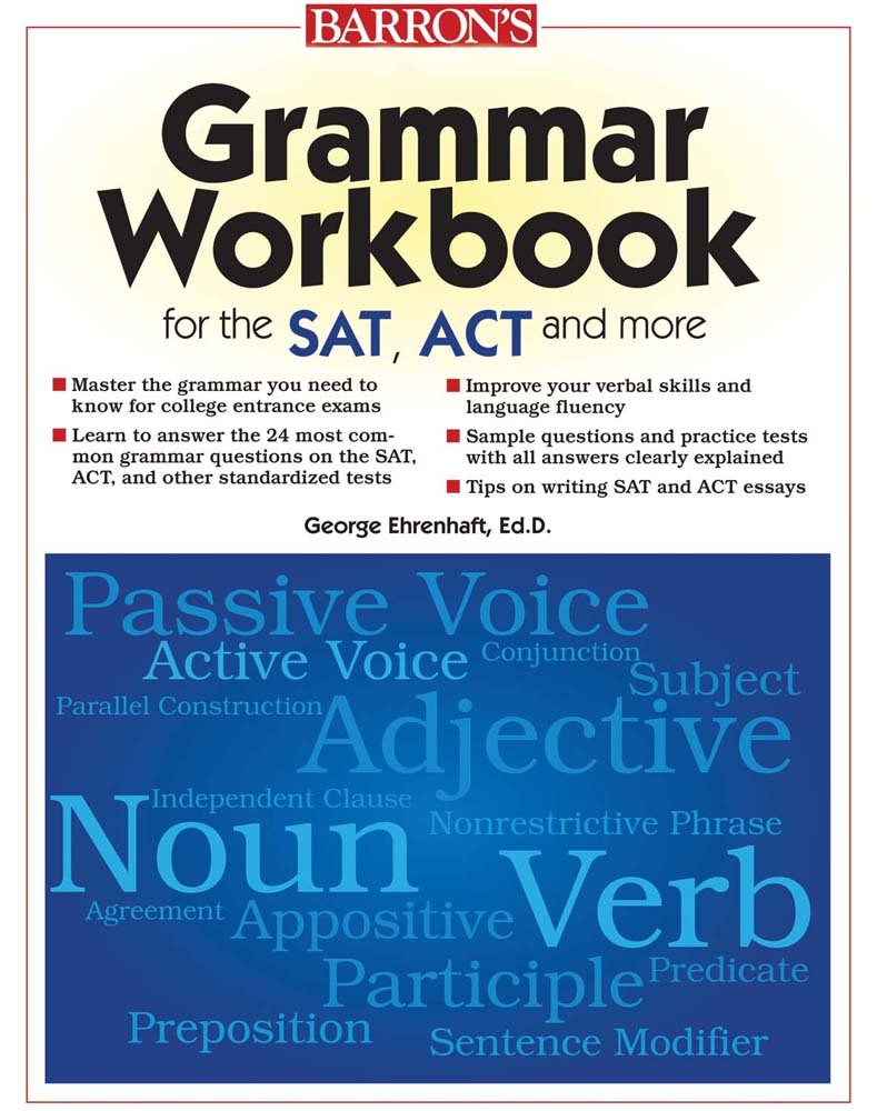 Grammar Workbook for the Sat, Act and More cover image