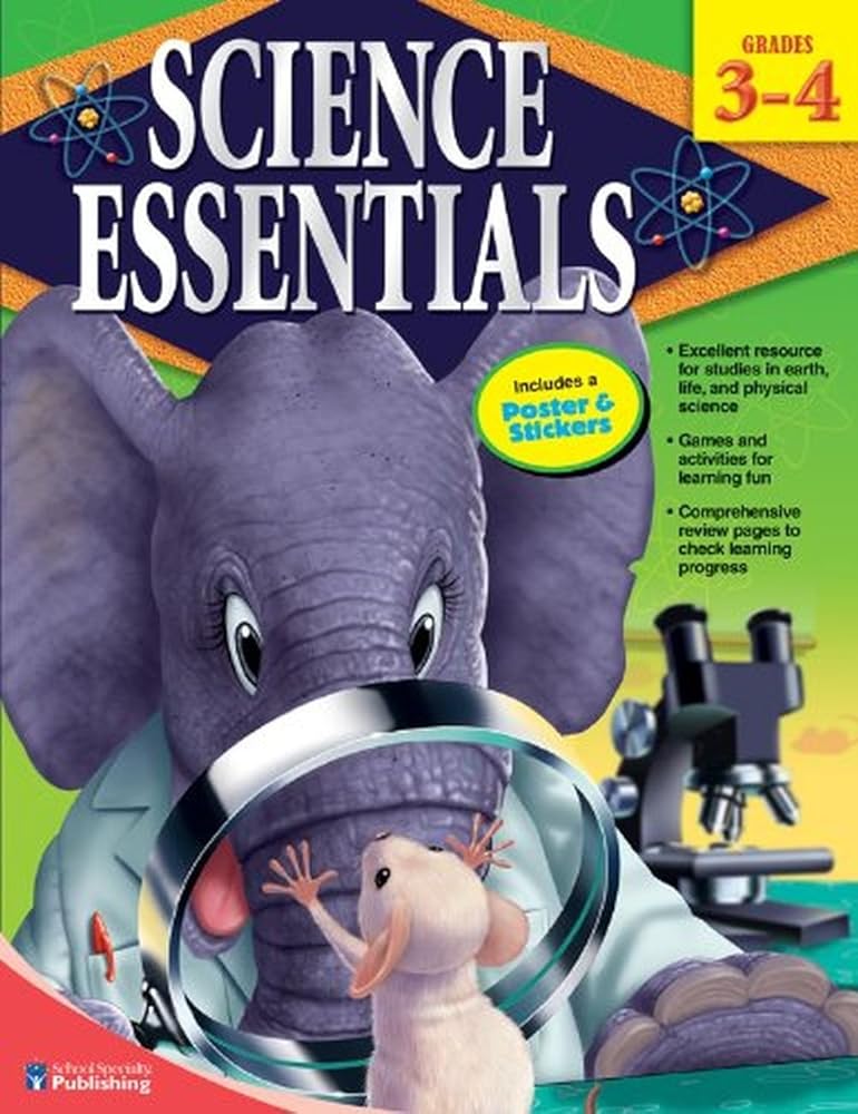 Science Essentials, Grades 3 - 4 cover image