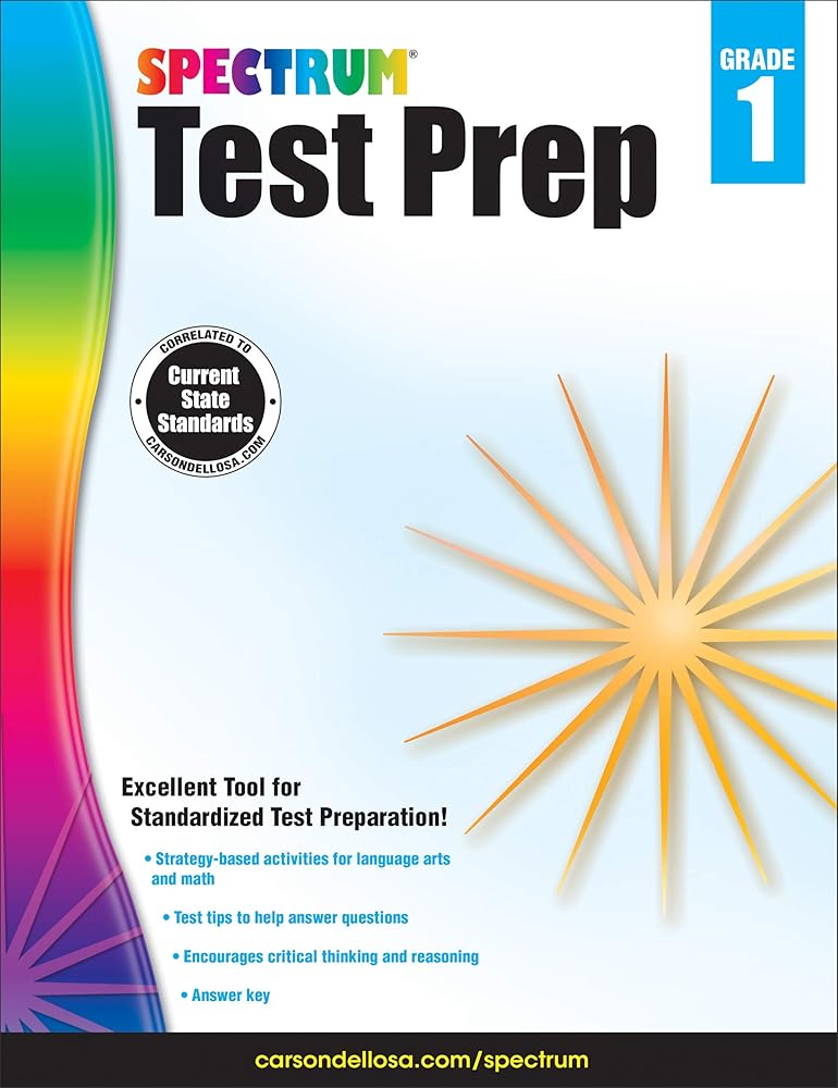 Spectrum Test Prep, Grade 1 cover image