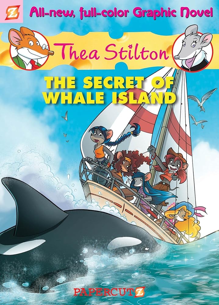 Thea Stilton Graphic Novels #1: The Secret of Whale Island cover image