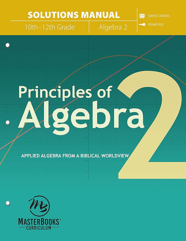 Principles of Algebra 2 (Solutions Manual) cover image