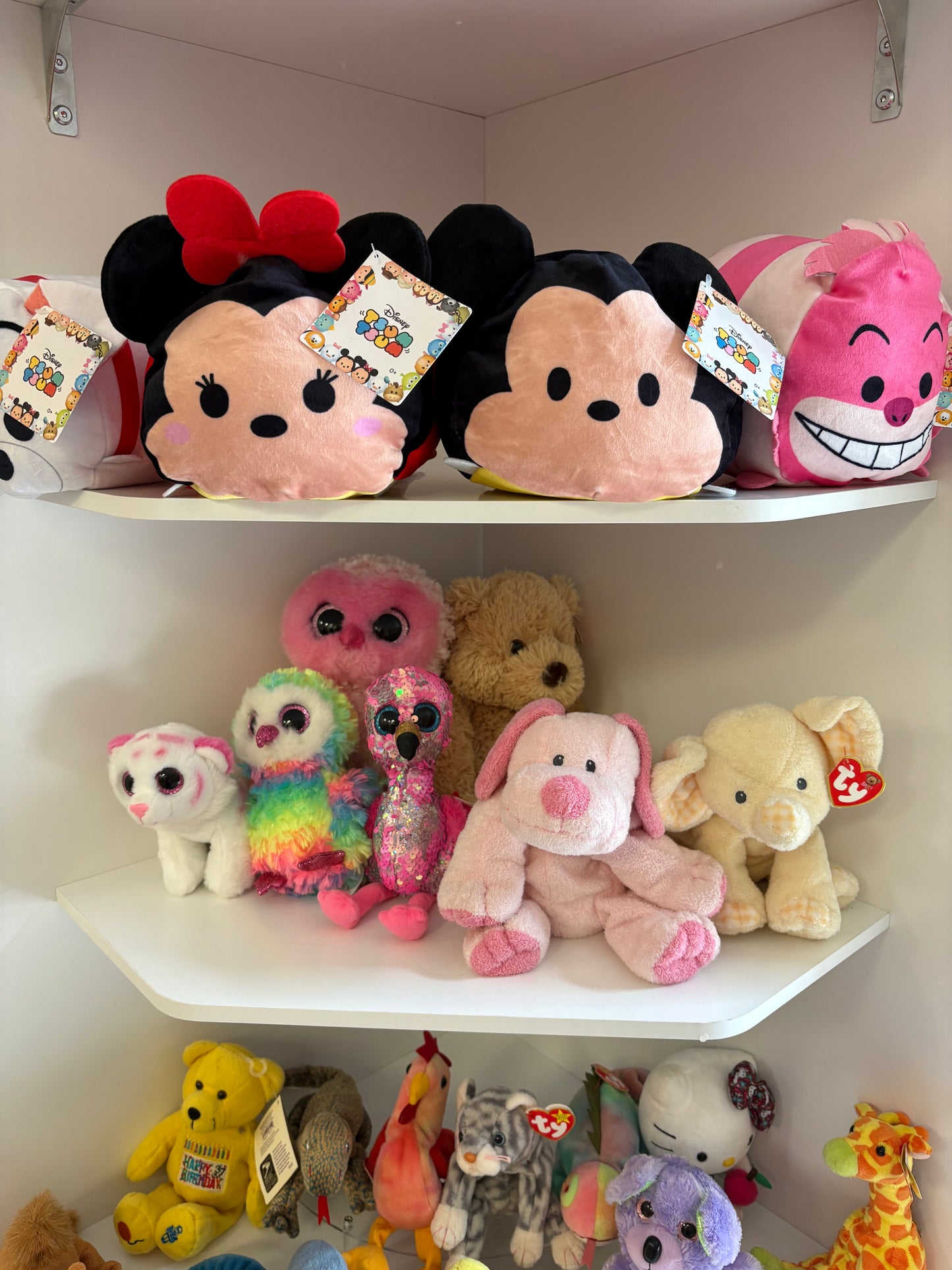 Assorted plush