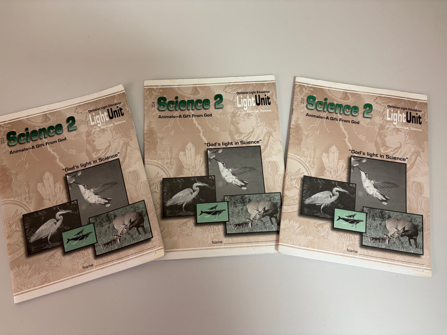 Science 2 203-205 units