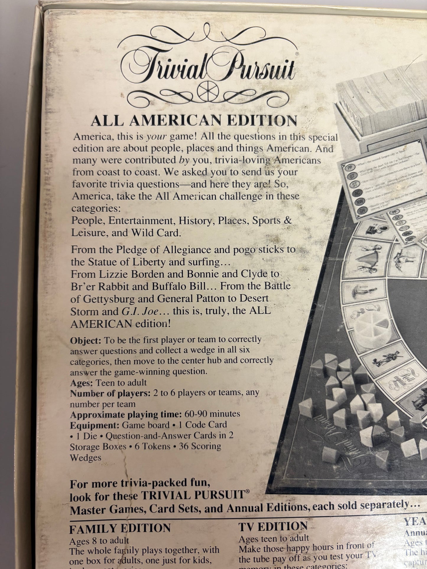 Trivial Pursuit All American edition