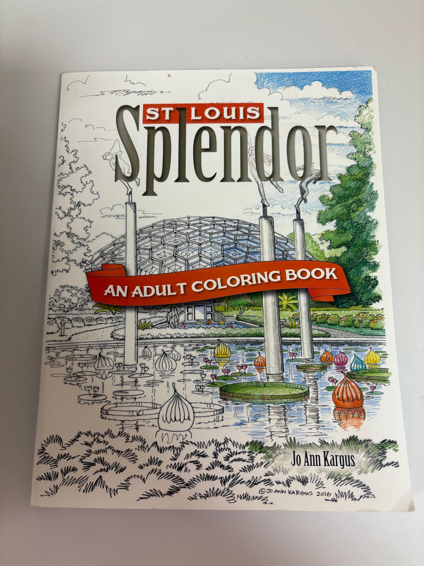 St. Louis Splendor Adult Coloring Book