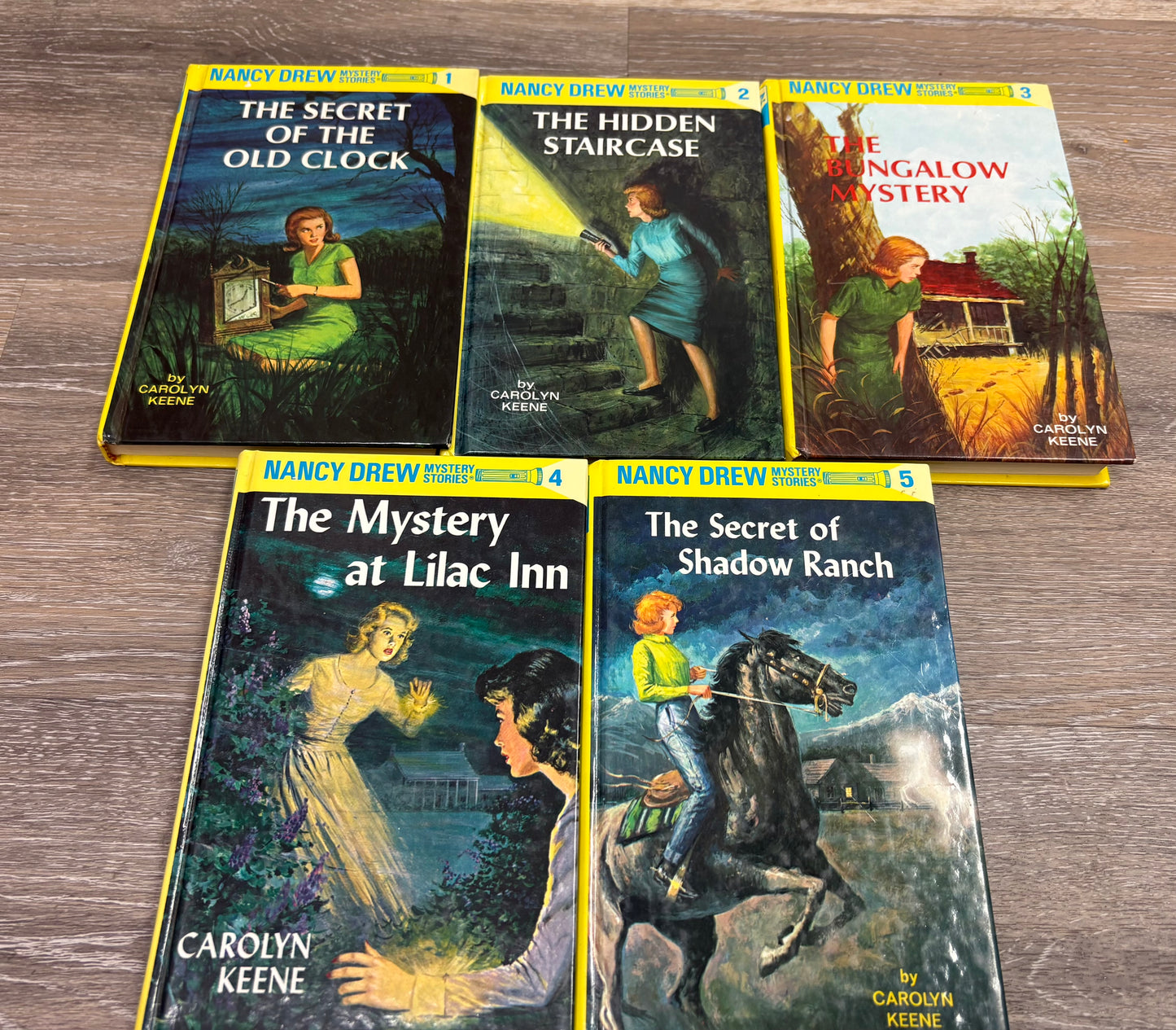 Nancy Drew Books 1-5