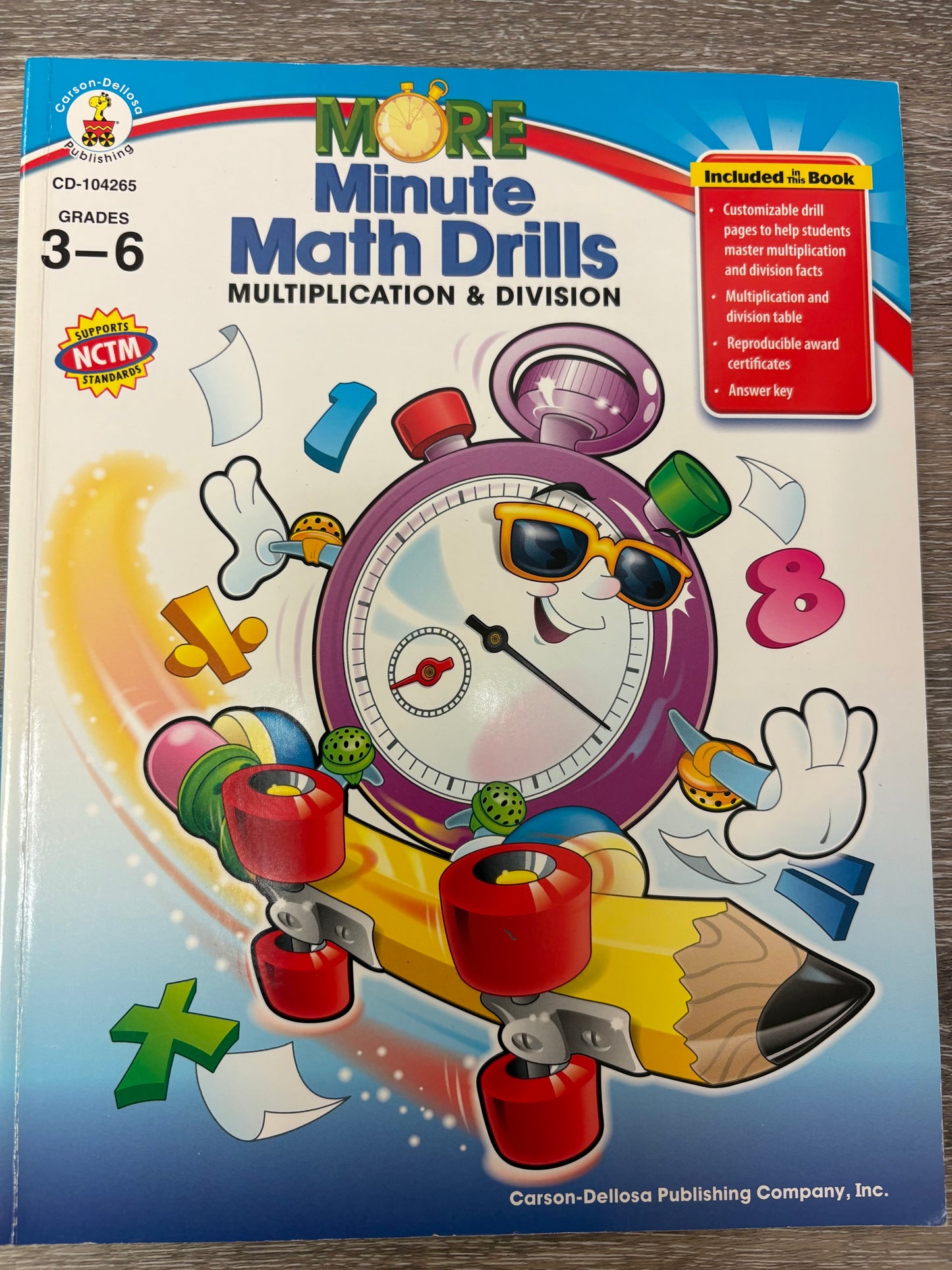 More Minute Math Drills Multiplication & Division