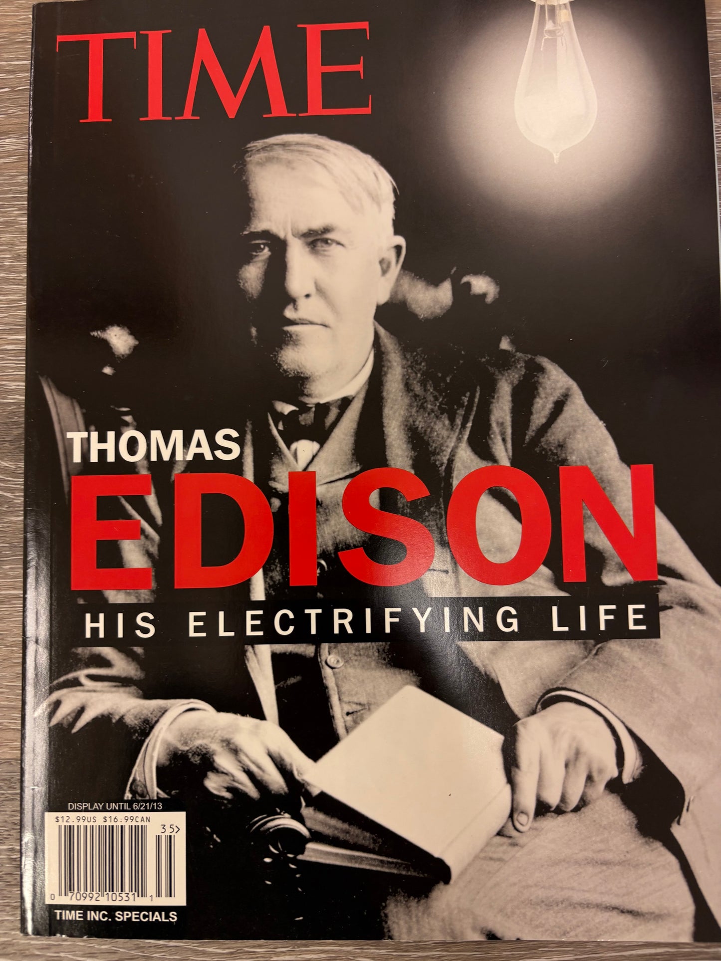 Time Thomas Edison His Electrifying Life