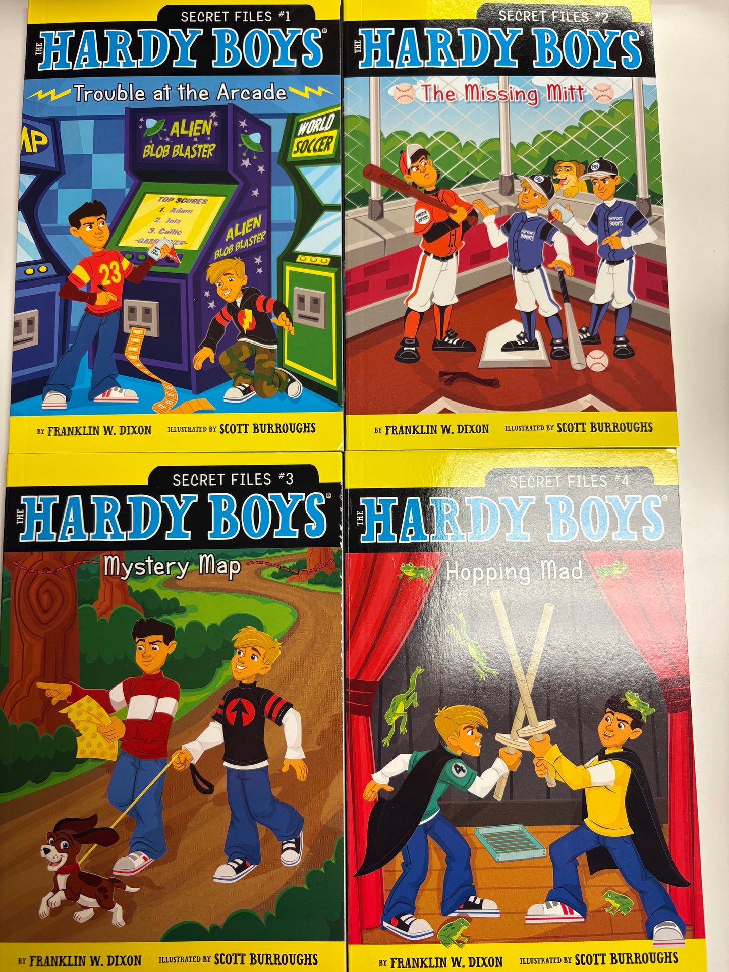 Hardy Boys Secret Files 1-4