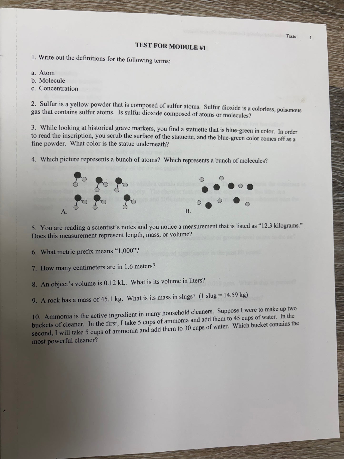 Apologia Exploring Creation with Physical Science Test Packet
