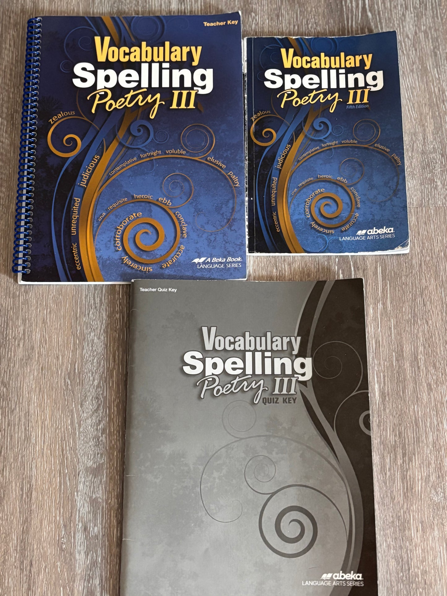 Abeka Vocabulary Spelling Poetry III