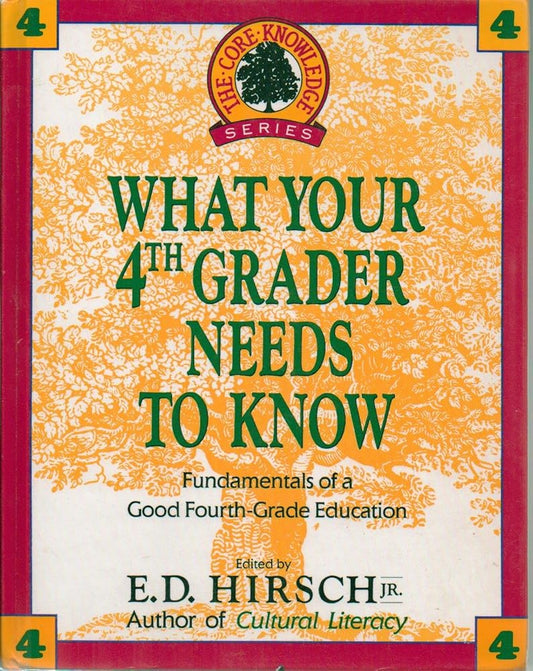 WHAT YOUR 4TH GRADER NEEDS TO KNOW (Core Knowledge Series) cover image