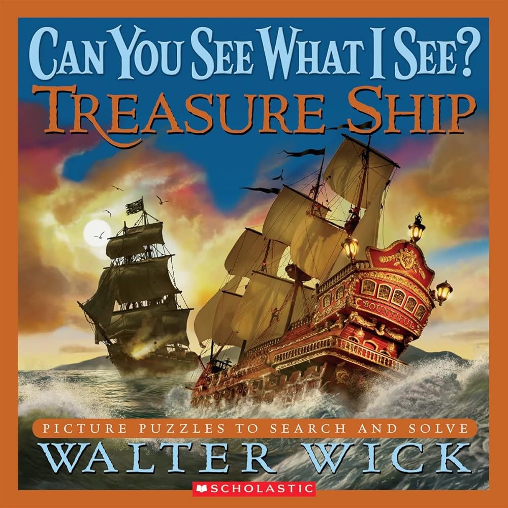 Can You See What I See? Treasure Ship: Picture Puzzles to Search and Solve cover image