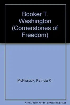 The Story of Booker T. Washington (Cornerstones of Freedom Second Series) cover image