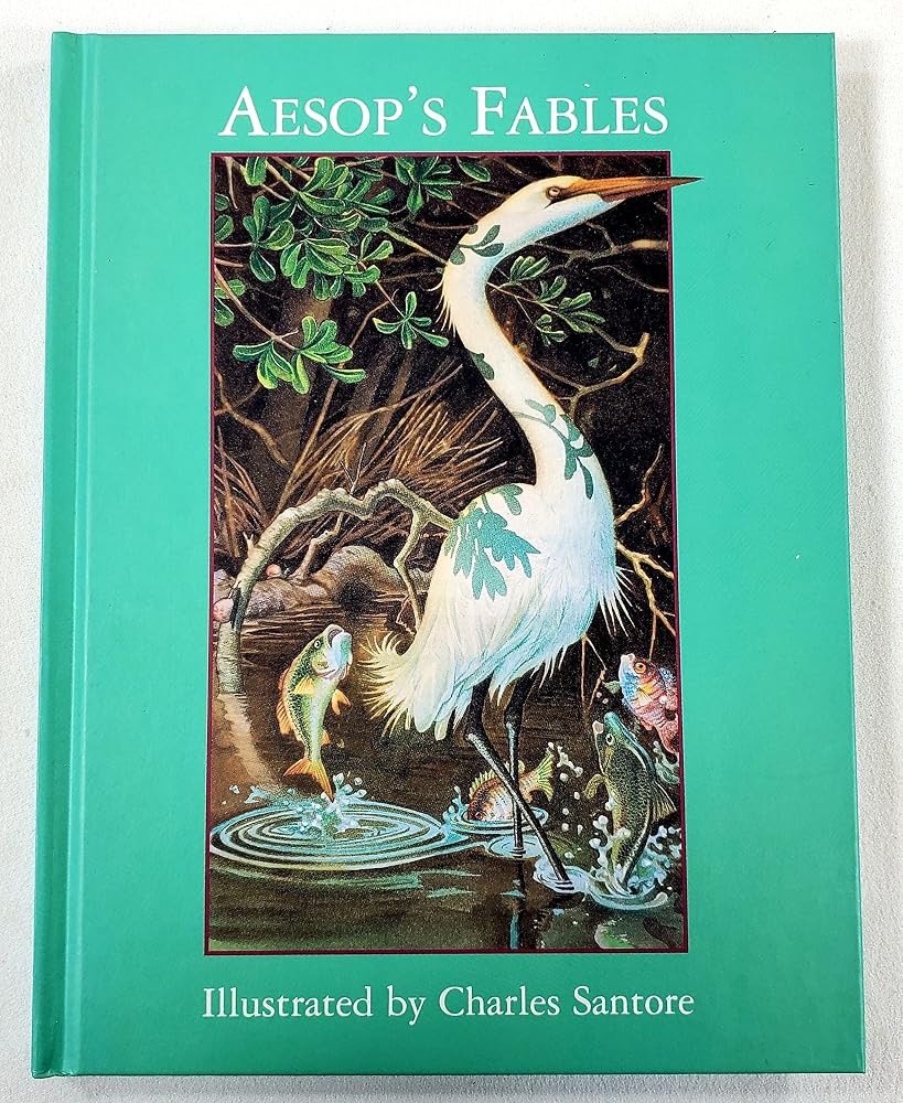 Aesop's Fables: Illustrated by Charles Santore cover image