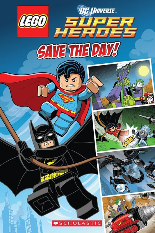 Save the Day (LEGO DC Superheroes: Comic Reader) cover image