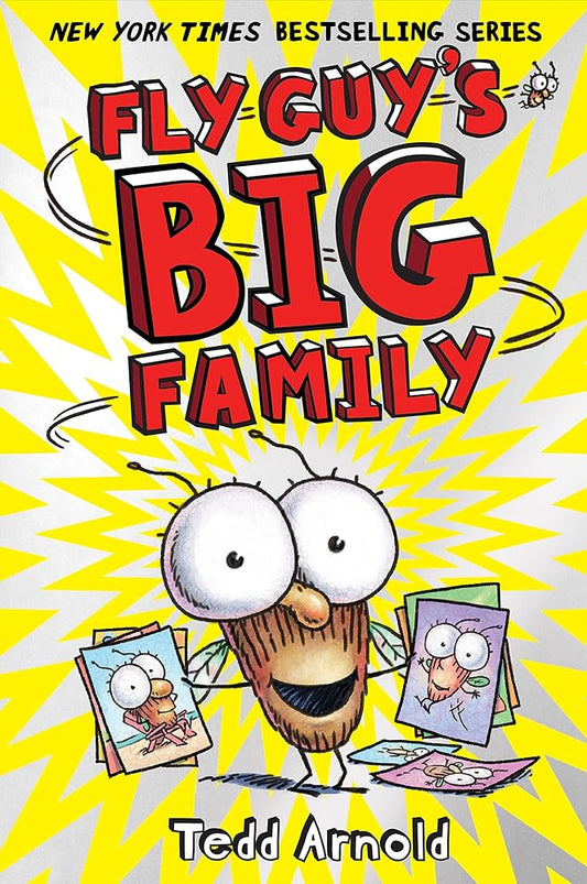 Fly Guy's Big Family (Fly Guy #17) (17) cover image