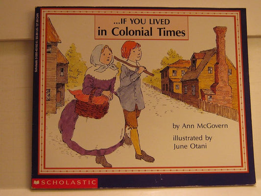 If You Lived In Colonial Times cover image