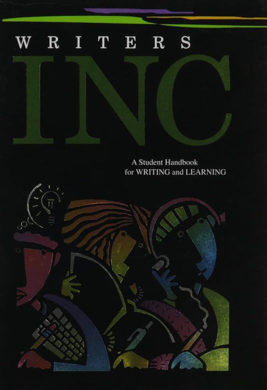 Writers INC: A Student Handbook for Writing and Learning cover image