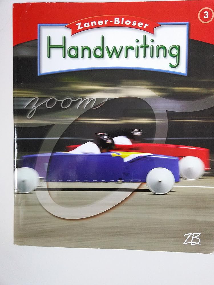 Zaner-Bloser Handwriting; Grade 3 cover image