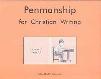 Penmanship, Grade 1 Workbook Units 1, 2 cover image
