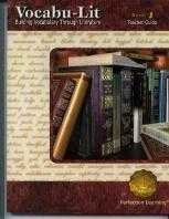 Vocabu-Lit Building Vocabulary Through Literature, Book G, Teacher Guide cover image