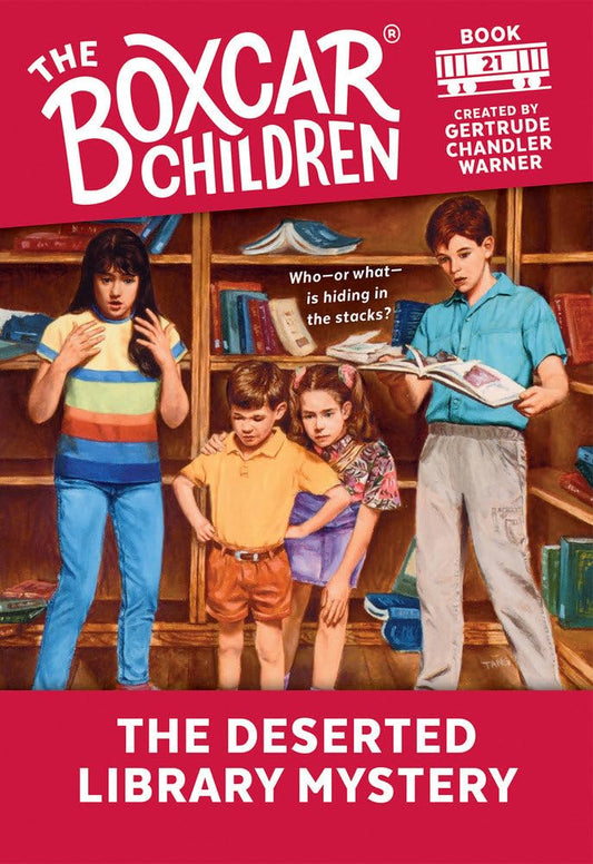The Deserted Library Mystery (The Boxcar Children Mysteries) cover image