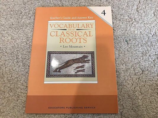 Vocabulary from Classical Roots (4) cover image
