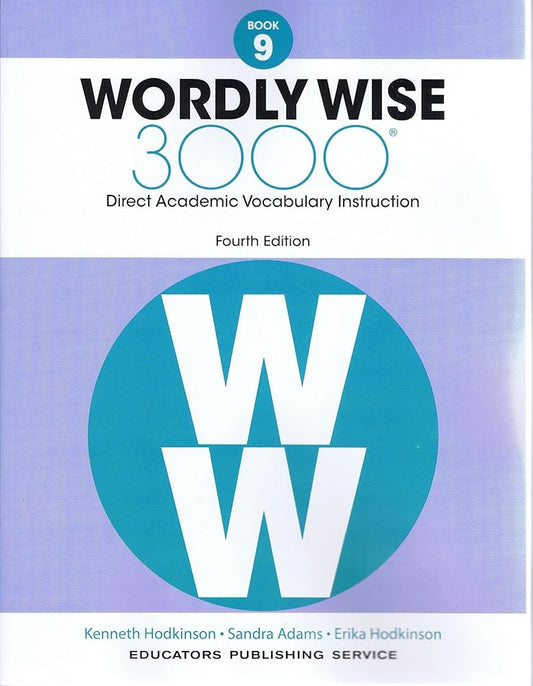 Wordly Wise, Book 9: 3000 Direct Academic Vocabulary Instruction cover image