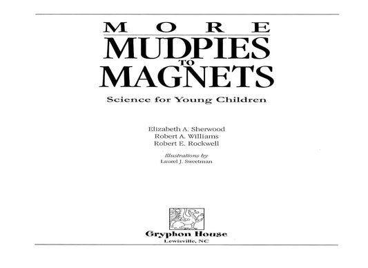 More Mudpies to Magnets: Science for Young Children cover image