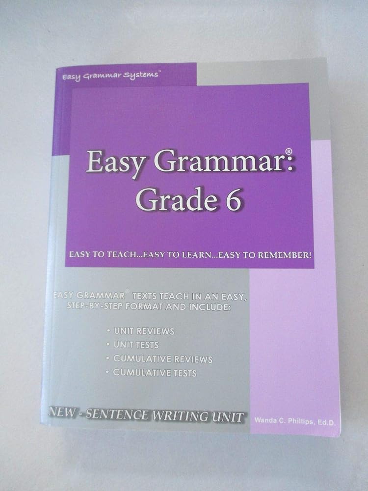 Easy Grammar 6 - Teacher Edition cover image