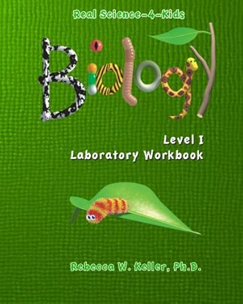 Real Science-4-Kids, Biology Level 1, Laboratory Worksheets cover image