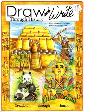 Draw and Write Through History (Creation through Jonah, Volume 1) cover image