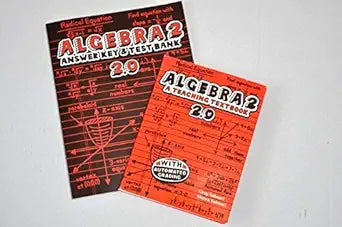 Teaching Textbooks Algebra 2 Answer Key and Test Bank cover image