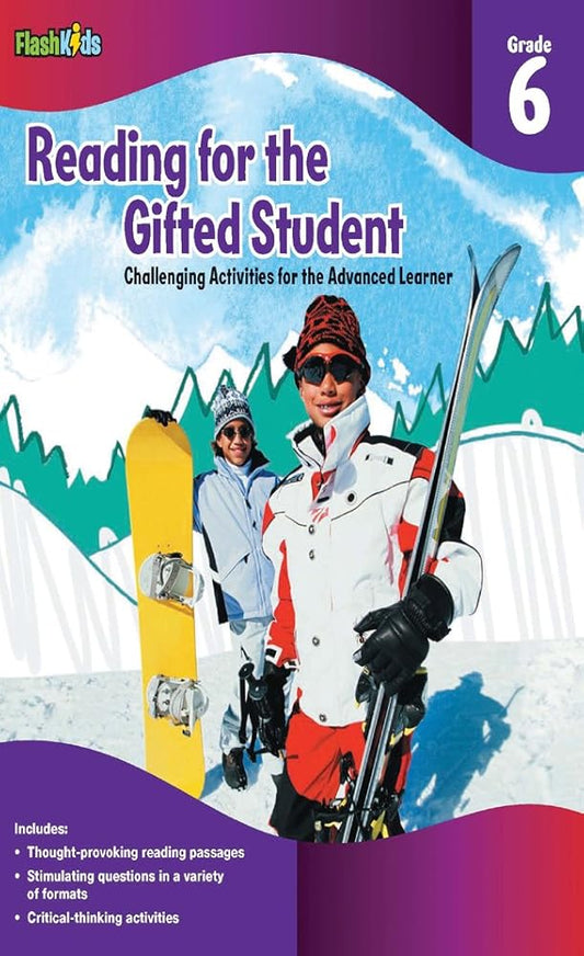 Reading for the Gifted Student Grade 6 (For the Gifted Student) cover image