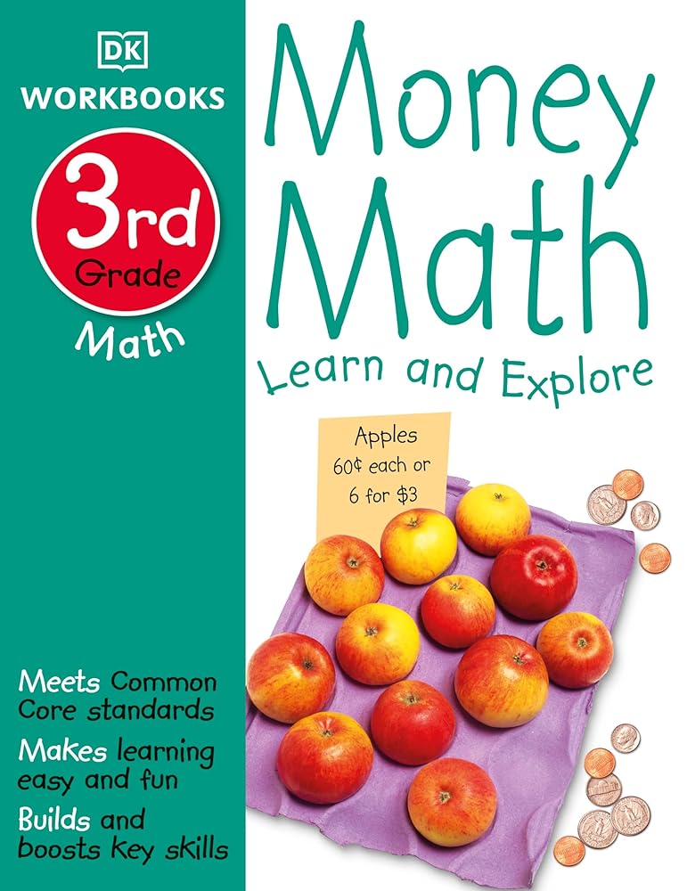 DK Workbooks: Money Math, Third Grade: Learn and Explore cover image