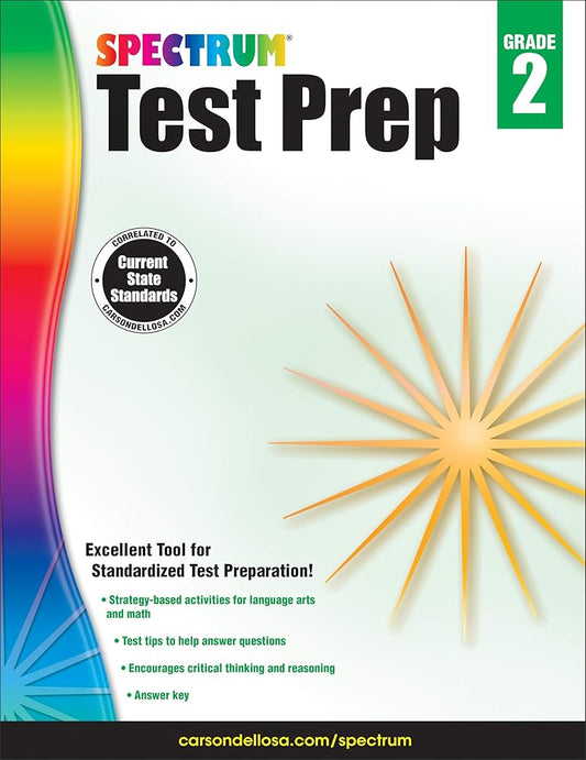 Spectrum Test Prep, Grade 2 cover image