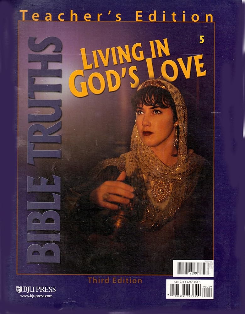 Bible Truths for Christian Schools (LIVING IN GOD'S LOVE, B00K 5 ~TEACHER'S EDITION) cover image