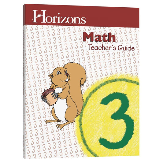 Horizon Math 3rd Grade Teacher's Guide cover image