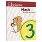 Horizon Math 3rd Grade Teacher's Guide cover image