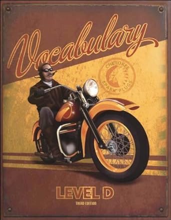 Vocabulary Level D Student Worktext 3rd Edition cover image