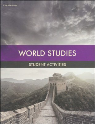 BJU Press World Studies Student Activities Manual 4th Ed. 501726 cover image