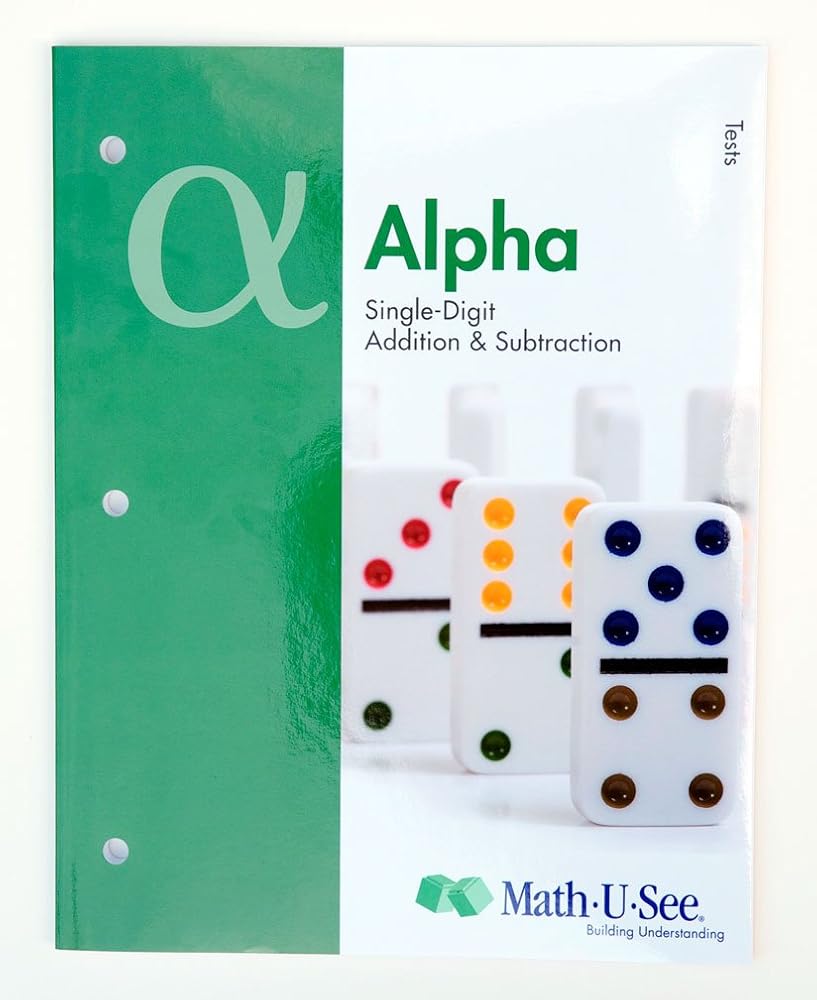 Alpha Single-Digit Addition & Subtraction Tests cover image