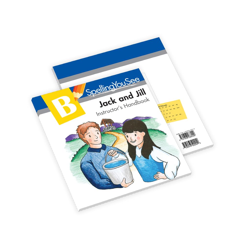 Spelling You See Level B: Jack and Jill Instructor's Handbook cover image