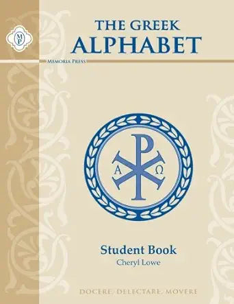 Greek Alphabet Book, Student Book cover image