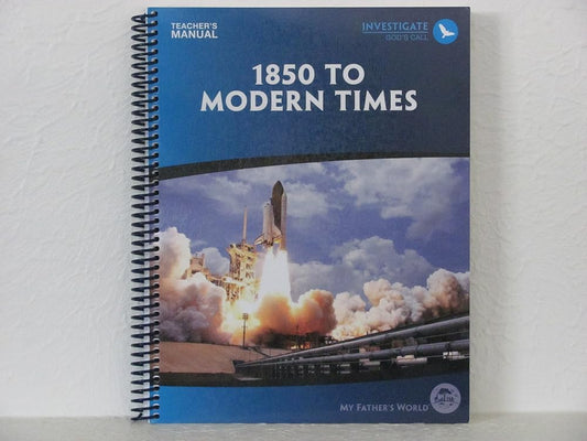 1850 to Modern Times (MFW) cover image