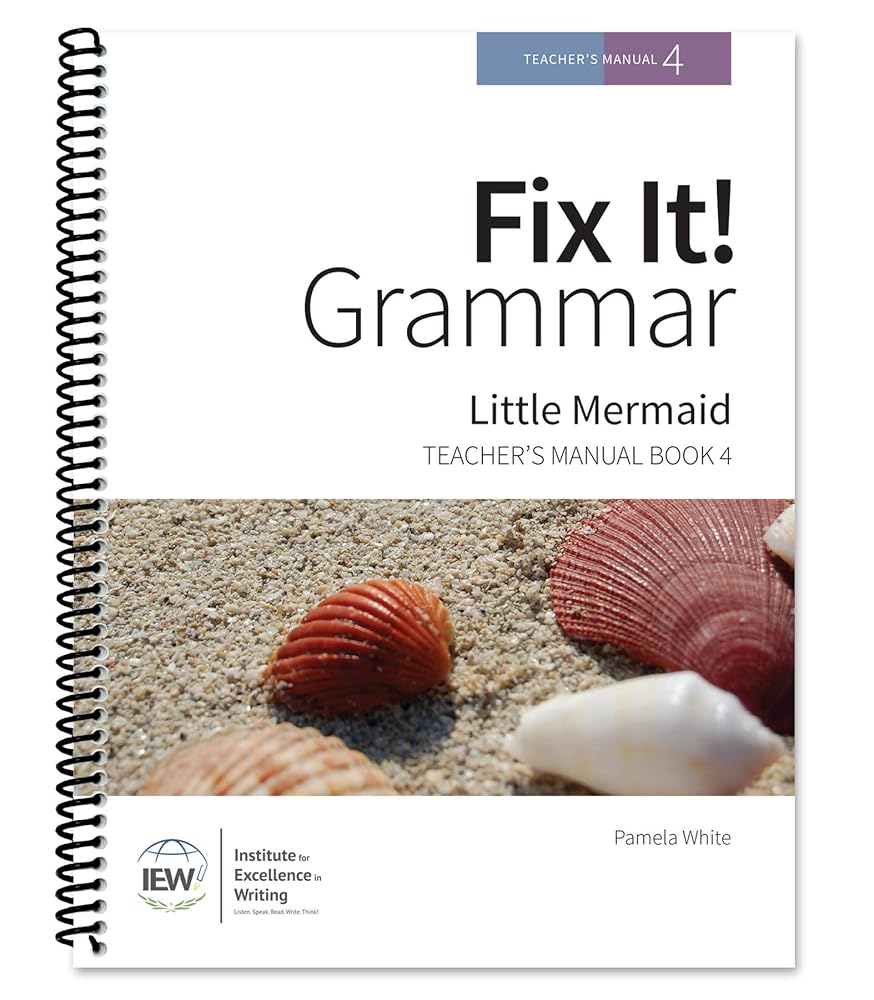 Fix It! Grammar: Little Mermaid [Teacher’s Manual Book 4] cover image